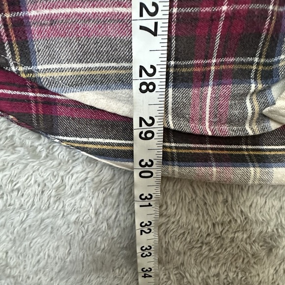 Vintage L.L. Bean Men's Large Flannel Shirt Made in USA Plaid  Heritage Workwear - Picture 8 of 13